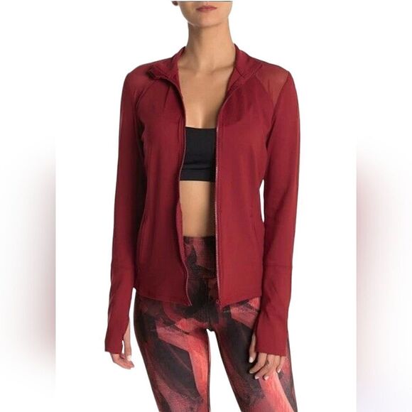 Marika Maxine Sheer Paneled Jacket - Picture 1 of 10